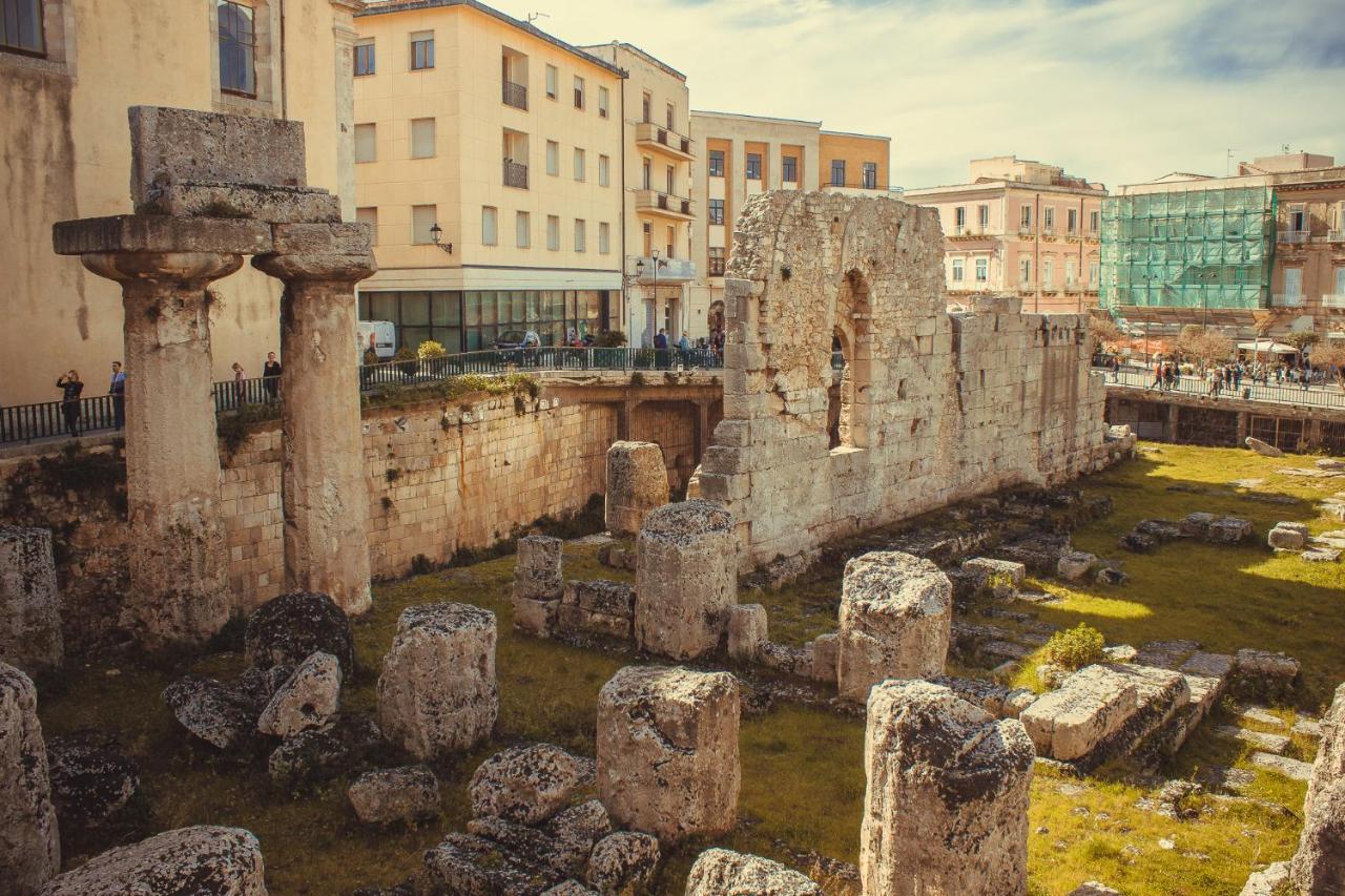 Appartement Apollonion Hh Above Apollo'S Temple Ortygia à Syracuse Extérieur photo