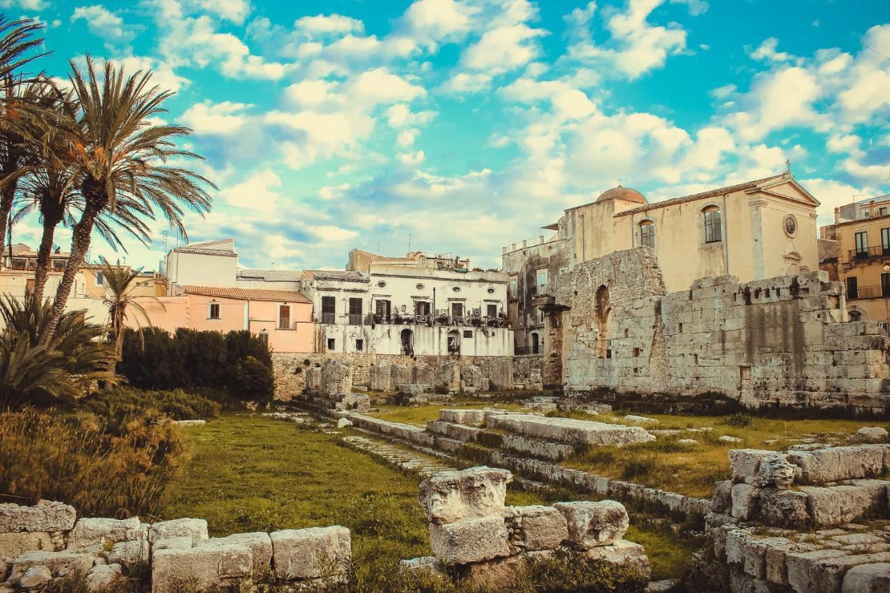 Appartement Apollonion Hh Above Apollo'S Temple Ortygia à Syracuse Extérieur photo