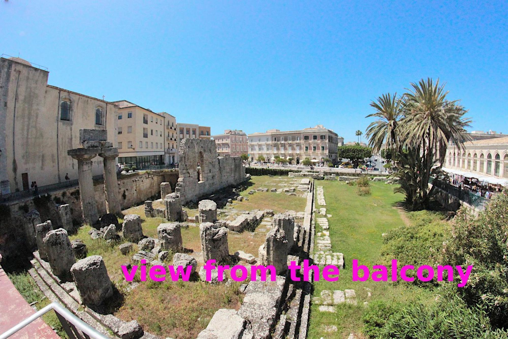Appartement Apollonion Hh Above Apollo'S Temple Ortygia à Syracuse Extérieur photo