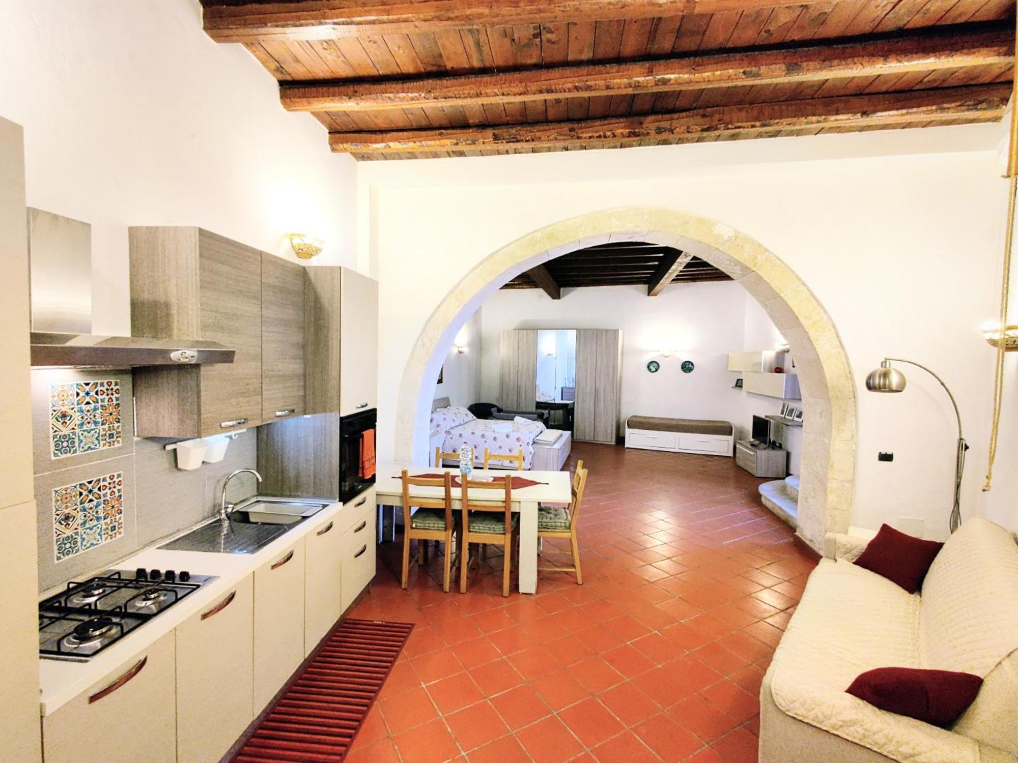 Appartement Apollonion Hh Above Apollo'S Temple Ortygia à Syracuse Chambre photo